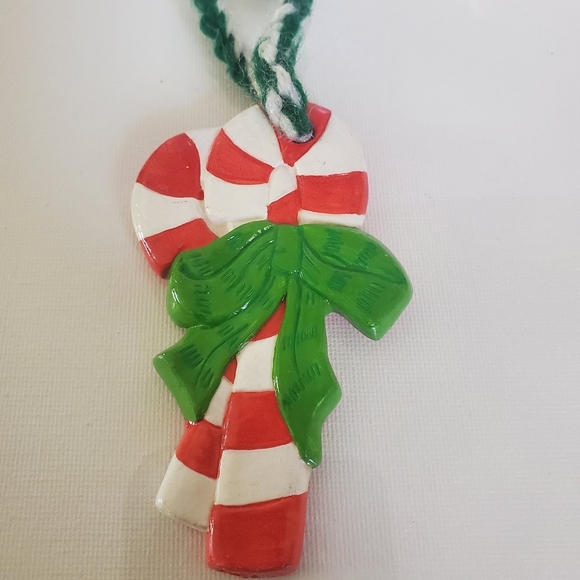 Other - Vintage 1980 Candycane Ornament